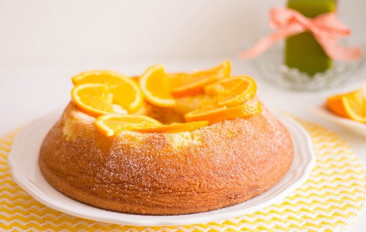 bolo de laranja com casca