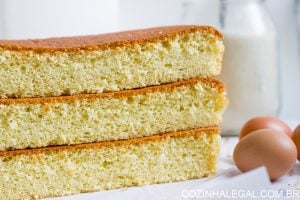 massa de bolo para bolo no pote