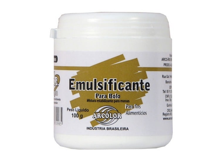 emulsificante para bolo