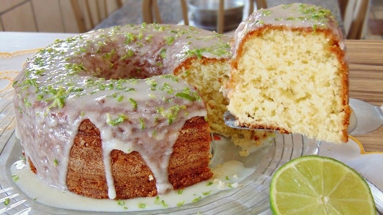 receita de bolo de limão