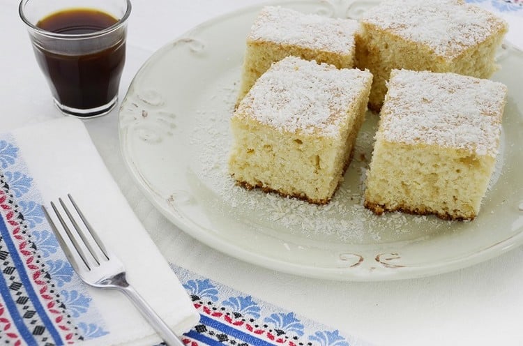 bolo para tomar café da tarde