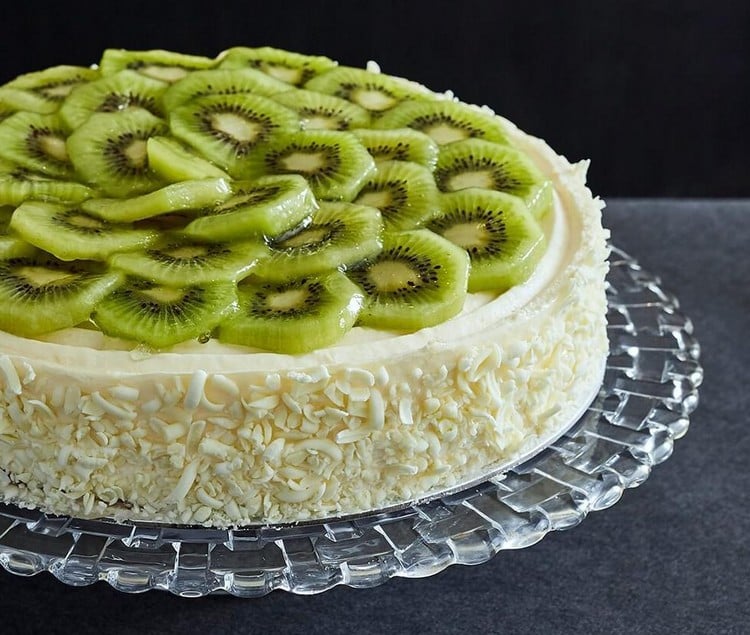 bolo de kiwi