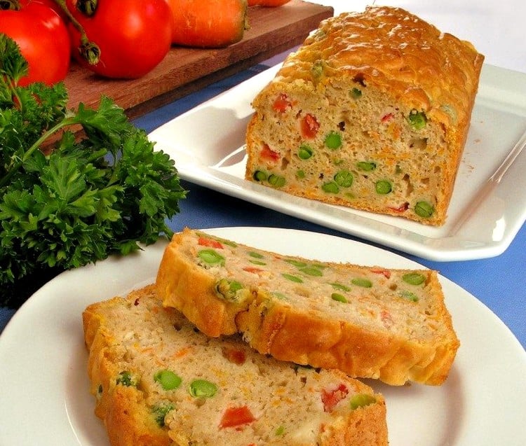 bolo de legumes