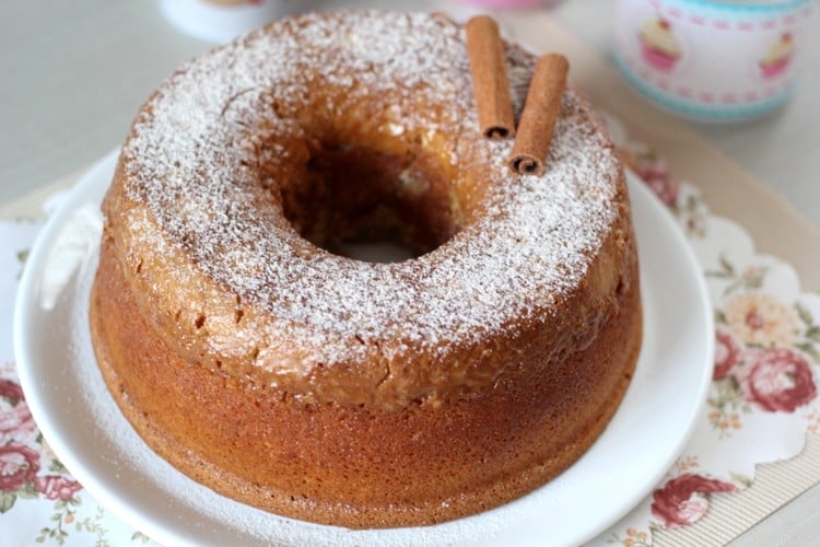 bolo de churros invertido