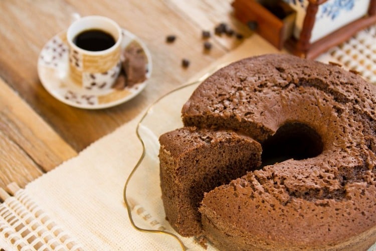 bolo de capuccino