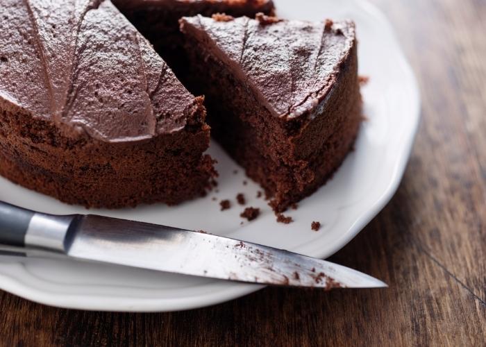 bolo de chocolate meio amargo