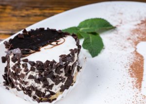 recheio de flocos para bolo