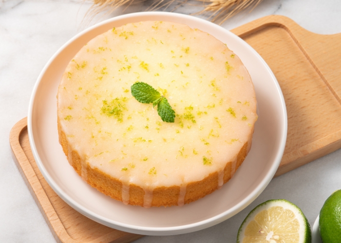 Cobertura de limão para bolo com creme de leite