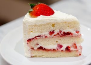 Recheio de morango para bolo de aniversário