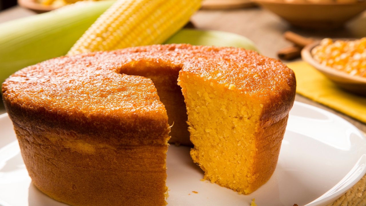 Bolo de milho verde salgado