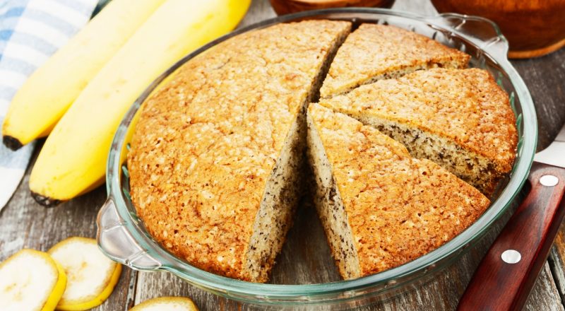 Receita de Bolo sem Farinha de Trigo e sem Açúcar