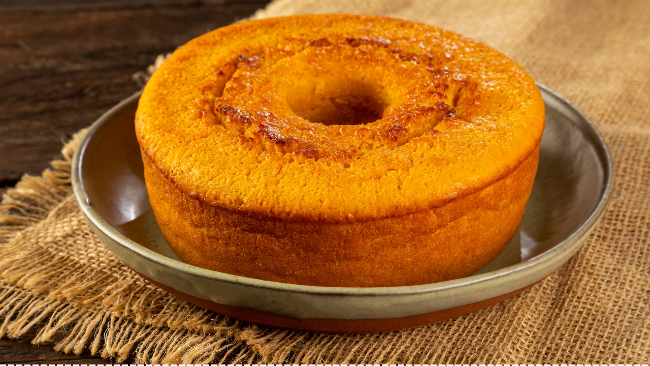 Receita de bolo de fubá fofinho da vovó