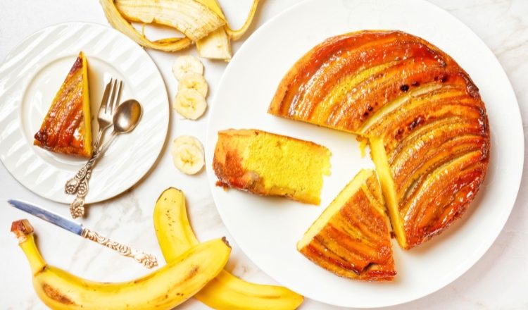Bolo de banana sem fermento