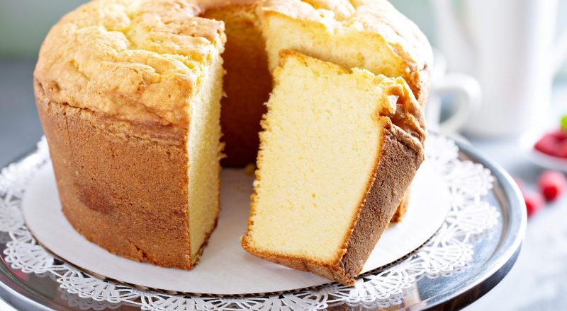 Bolo de Maizena com Leite em Pó