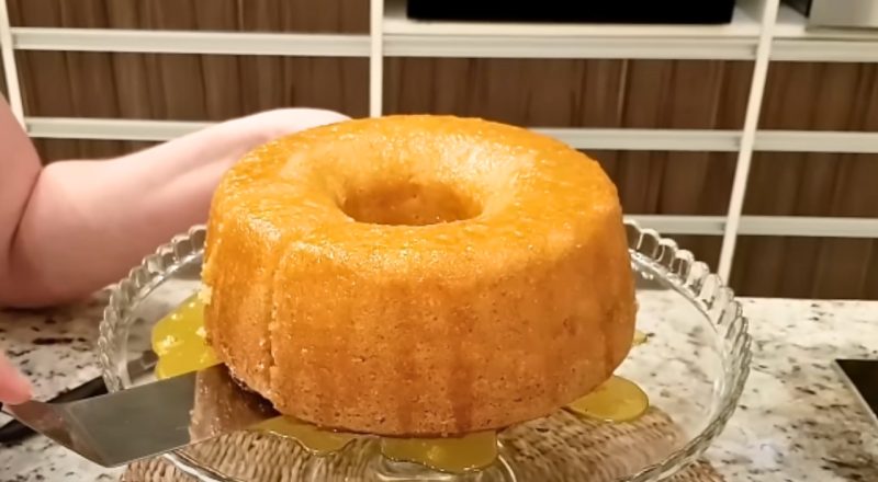 Bolo de laranja fofinho