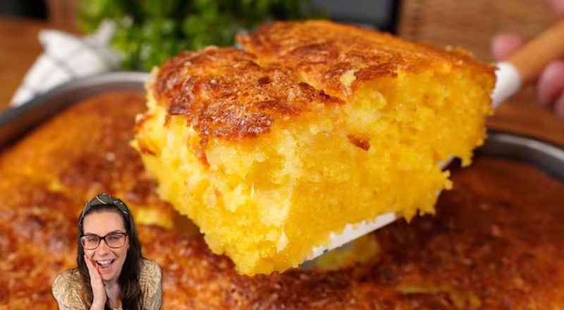 Bolo de milho cremoso