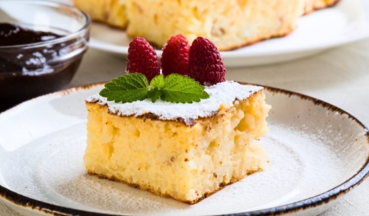 Bolo de arroz sem fermento
