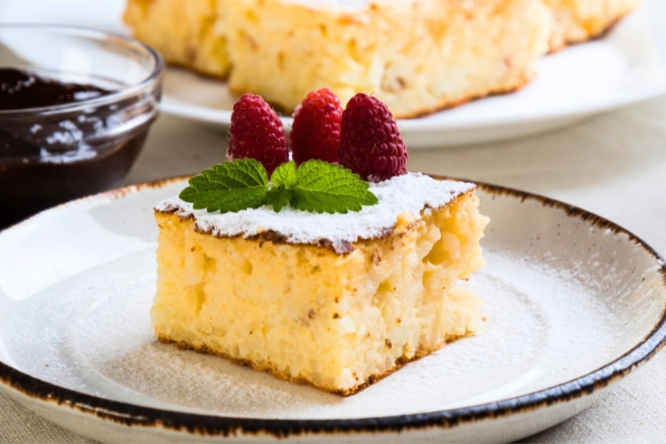 Bolo de arroz sem fermento