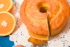 Bolo de laranja sem fermento