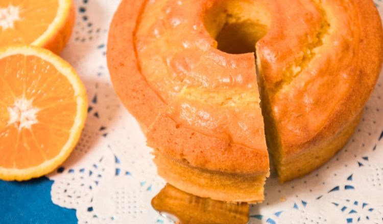 Bolo de laranja sem fermento
