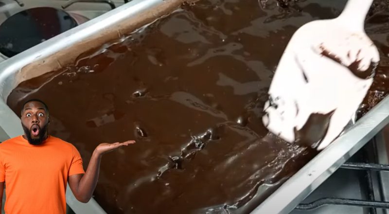 calda de chocolate para bolo que não vai leite condensado