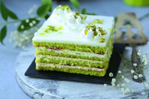 Como deixar o bolo de limão verde