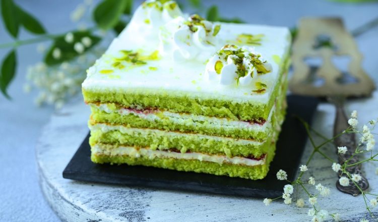 Como deixar o bolo de limão verde