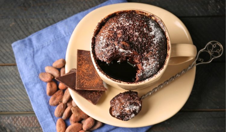 Como fazer bolo de caneca sem ovo
