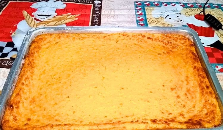 Bolo caipira de milho