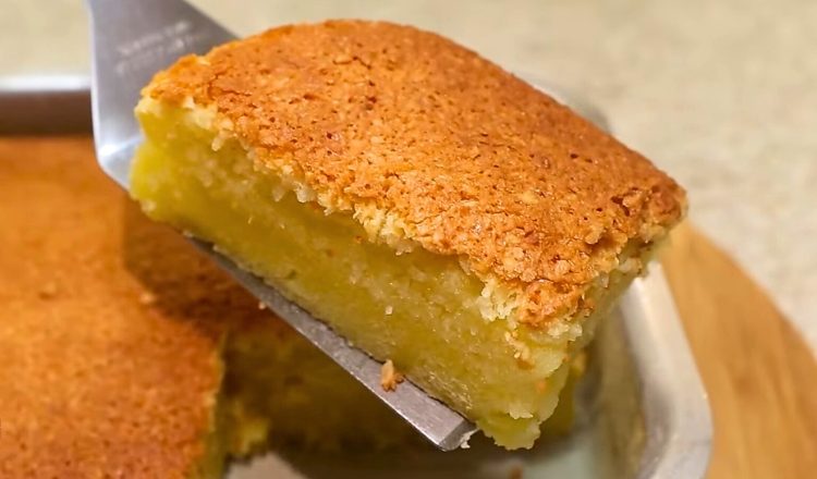 Bolo com tapioca hidratada