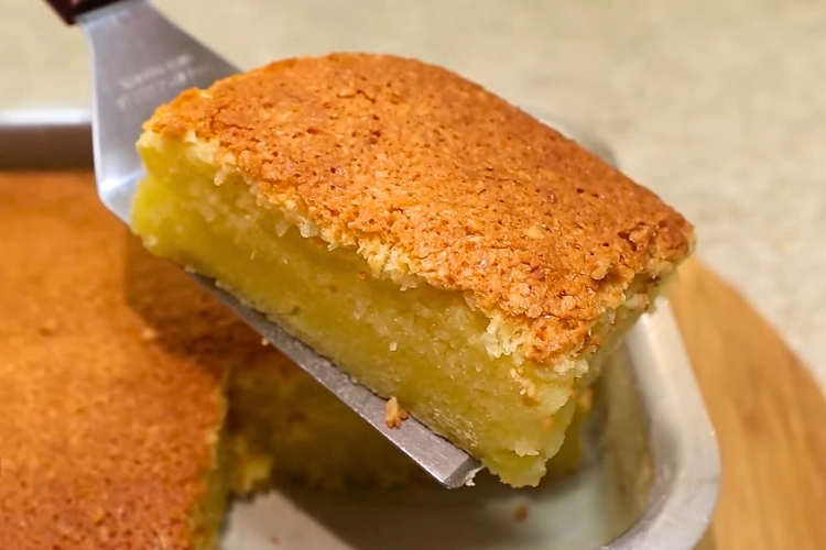 Bolo com tapioca hidratada