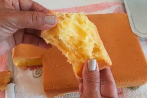 Bolo de tapioca com queijo