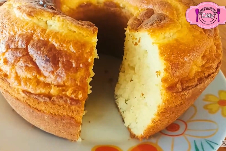 Bolo de tapioca sem farinha de trigo