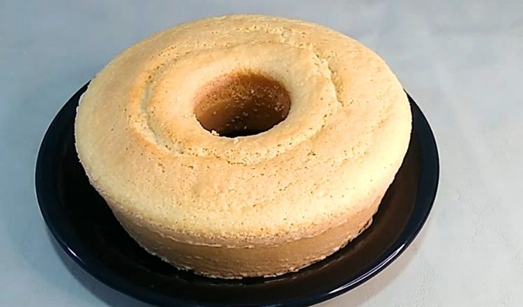 Bolo de tapioca sem leite