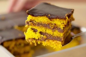 Bolo gelado de cenoura