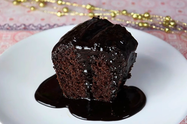 Calda de chocolate sem leite