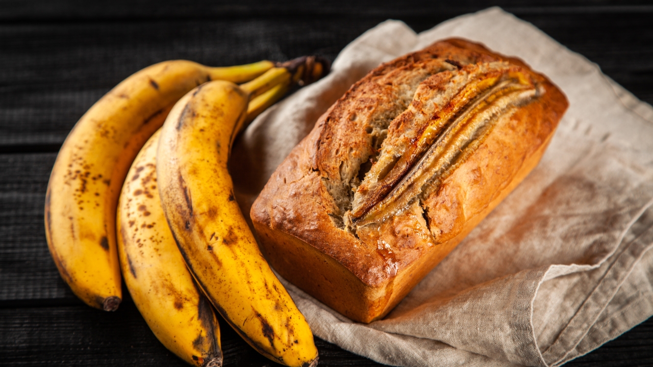 como fazer pão de banana