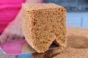 Bolo de amendoim sem farinha de trigo