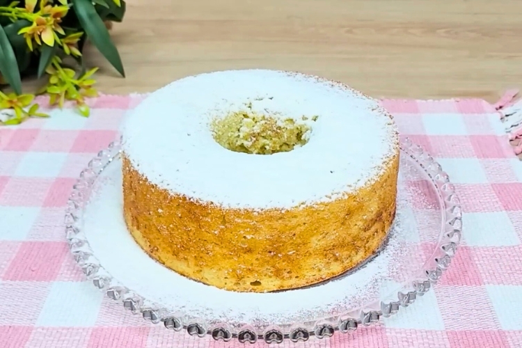 Bolo de banana com maizena