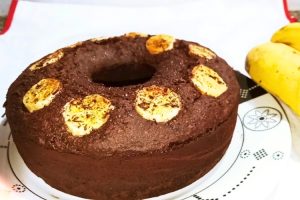 Bolo de banana sem farinha de trigo