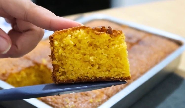 Bolo de cenoura sem farinha de trigo
