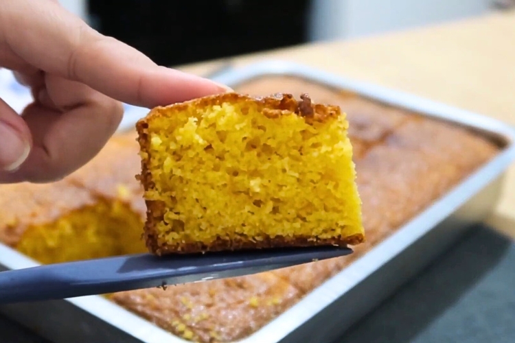 Bolo de cenoura sem farinha de trigo