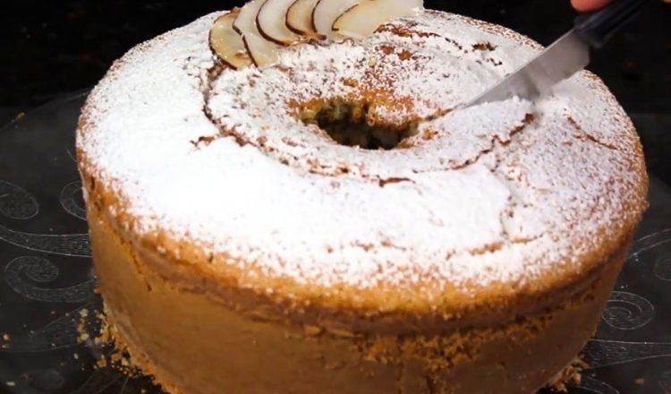 Bolo de coco com farinha de arroz