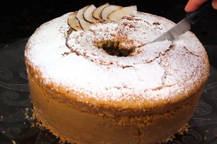 Bolo de coco com farinha de arroz