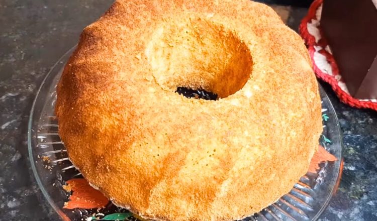 Bolo de fubá com maizena
