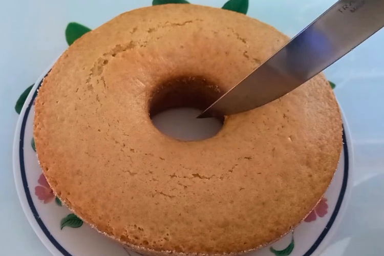 Bolo de maizena sem ovo