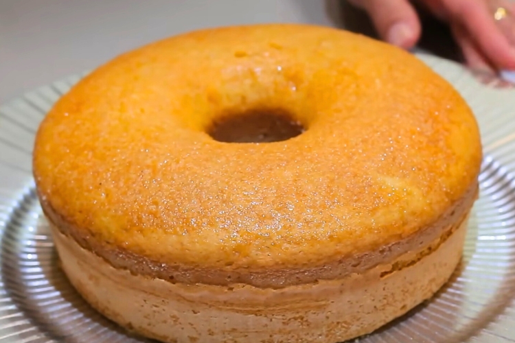 Bolo de trigo sem ovo