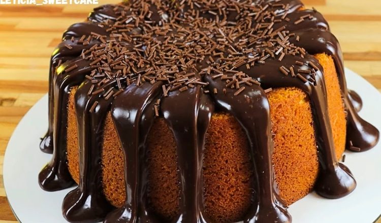 Cobertura para bolo de cenoura simples