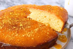 Receita de bolo de laranja sem ovo