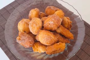 Bolinho de chuva sem ovo